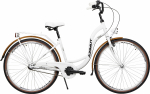 Jalgratas linna- Azimut Vintage 3-Speed, 28 ", 17'' raam, valge