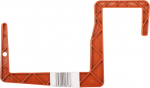 Pikkade pottide hoidja Plastkon Universal 41105512, 23.8 cm x 13.5 cm, 1.2 cm, plastik, pruun v.