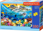 Pusle Castorland Dolphins in the Tropics 451456, 23 cm x 32 cm, 180 tk, mitmev&auml;rviline
