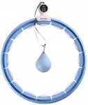 Massaaživibu HMS Hula Hoop With Weight & Counter, 44 cm, 0.4 kg, sinine v.