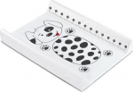 Arendav matt Sensillo Platinum Dog, 70 cm x 49 cm, valge v./must v.