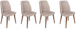 Toolide komplekt Kalune Design Alfa 465 V4 974NMB1563, matt, p&auml;hklipuu v./hele pruun v., 49 cm x 50 cm x 90 cm, 4 tk