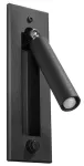 Valgusti seinale Sollux Enif SL.0956, G9, 1 x 12 W, must v. / must v.