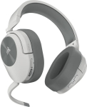 Juhtmeta m&auml;nguri peakomplekt Corsair HS55, valge v.