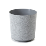 Lillepott Lamela Gama, plastik/pol&uuml;prop&uuml;leen (pp), 19.5 cm x 19.5 cm, &Oslash; 19.5 cm, hall v.