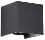 Valgusti lagi ja seinad CristalRecord, 4000&deg;K, LED, antratsiit