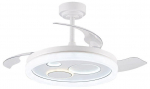 Laeventilaator koos lambiga CristalRecord Naira 85-301-10-100, 78 W, 1 tk