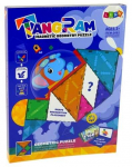 Hariv m&otilde;istatus, kujundid ja v&auml;rvid Lean Toys Tangram, mitmev&auml;rviline, 15 tk