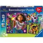 Pusle 3in1 Ravensburger Disney Encanto, 21 cm x 21 cm, 147 tk, mitmev&auml;rviline
