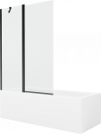 Vann seinaga, teisaldatav Mexen Cubik, 150 cm x 70 cm x 40 cm, ristk&uuml;lik, l&auml;bipaistev/valge