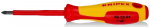 Kruvikeeraja Knipex Pozidriv 98 25 01, risti, isoleeritud, 18.7 cm