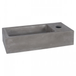 Vannitoa kraanikauss, 40 cm x 22 cm x 9 cm, hall