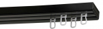 Lae kardina siin, 400 cm, must v.