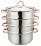 Kastrul Klausberg KB-7736, 24 cm, 5 l, roostevaba teras v.