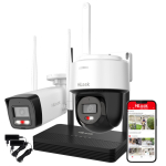 Valvekaamera HiLook IKS-2044PH Easylink Wi-Fi 6 Wireless Video Kit 4MP Bullet