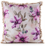 Dekoratiivpadjap&uuml;&uuml;r Garden, roosa/violetne/mitmev&auml;rviline, 45 cm x 45 cm