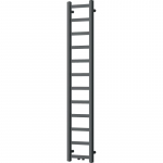 Veek&uuml;tte r&auml;tikuradiator Mexen Bolt, grafiit v., 30 cm x 150 cm, 295 W