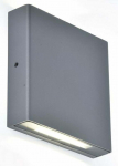 &Otilde;ue seinavalgusti Lutec Pili, 8.5W, LED, IP54, hall v., 14 cm x 14 cm