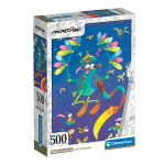 Pusle Clementoni Modrillo Flying Machine 35593, 49 cm x 36 cm, 500 tk, mitmev&auml;rviline