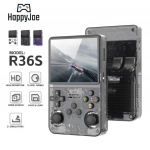 M&auml;ngukonsool HappyJoe R36S 20000+ Games, 3.5" IPS Screen. Linux, USB, 128 GB