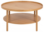 Kohvilaud Furniture To Go Banbury, tamm v., 80 cm x 80 cm x 42 cm