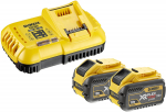 Aku ja laadija komplekt Dewalt DCB118, 18 - 54 V, li-ion, 9000 mAh
