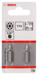 Kruvikeeraja otsikute komplekt Bosch 2608522006, T7H, 25 mm, 1/4"