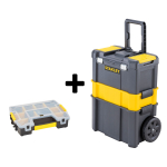 T&ouml;&ouml;riistakast Stanley STST1-81320, 47.5 cm x 28.3 cm x 63 cm, kollane v./hall v.