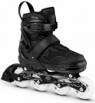 Rulluisud Spokey Firefly 946367, valge v./must v., 35-38