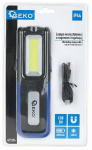 Ehitusvalgustid, liigutatav Geko Powerbank, 8 W, 400 lm, IP44, sinine v./must v.