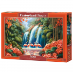 Pusle Castorland Flamingo Paradise 54190, 33 cm x 47 cm, 500 tk, mitmev&auml;rviline