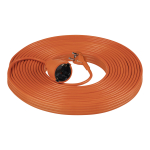Pikendusjuhe Orno, 1.0 mm&sup2;, 20 m, IP20, 1 pesa, oranž v.
