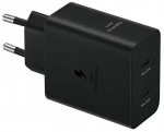 Kahjustatud pakendiga toode. Telefoni laadija Samsung T5020XBEGEU, 2 x USB-C, 9.08 cm, must v.