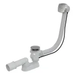 Kahjustatud pakendiga toode. Sifoon vanni jaoks Ravak II 800 B S/R X01506, 600 mm, valge v./kroom v.