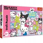 Pusle Trefl Hello Kitty Crazy Trio 23039, 40 cm x 60 cm, 300 tk, mitmev&auml;rviline