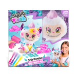 M&auml;nguasjade v&auml;rvimiskomplekt Airbrush Plush Cutie Monster, valge v./mitmev&auml;rviline