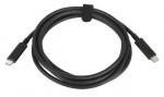 Juhe Lenovo USB-C / USB-C USB C male, USB C male, 2 m, must v.
