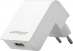 Telefoni laadija Gembird, USB/AC/DC, valge