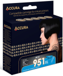 Printerikassett Accura HP, sinine v.