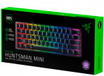Juhtmevaba m&auml;nguriklaviatuur Razer Huntsman Mini Red switch, EN, must