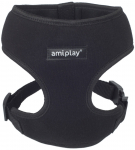 Koerte traksid Amiplay Denver, must, 400 - 550 mm x 40 mm, 40-55