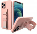 Telefoni &uuml;mbris Hurtel Rope Case, Apple iPhone 13 Pro Max, roosa v.