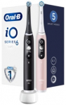 Elektriline hambahari Oral-B iO Series 6 Duo Pack, must v./roosa v.