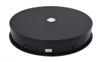 Elektriline 360&deg; p&ouml;&ouml;rlev LED valgustusega alus Rotating Turn-Table Display Stand, must v.