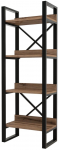 P&otilde;randariiul Kalune Design Adisa 835PUQ3610, must v./p&auml;hklipuu v., 150 cm x 32 cm x 63 cm
