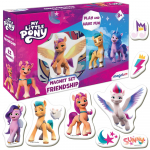 Magnetm&auml;nguasi Lean Toys My Little Pony Friendship, mitmev&auml;rviline, 22 tk