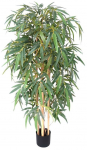 Kunsttaim potis, malm Splendid Bambus SK-D-BAMBUS 2-150, pruun v./roheline v., 150 cm