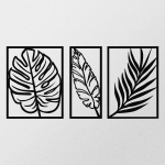 Seinadekoor Wallity Leaf, 80 cm x 38 cm