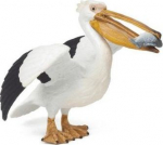 M&auml;ngukujuke Papo Pelican 401637, 11 cm, valge v./oranž v.