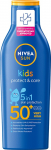 P&auml;ikesekaitsepalsam Nivea Sun Kids Protect & Care SPF50+, 200 ml